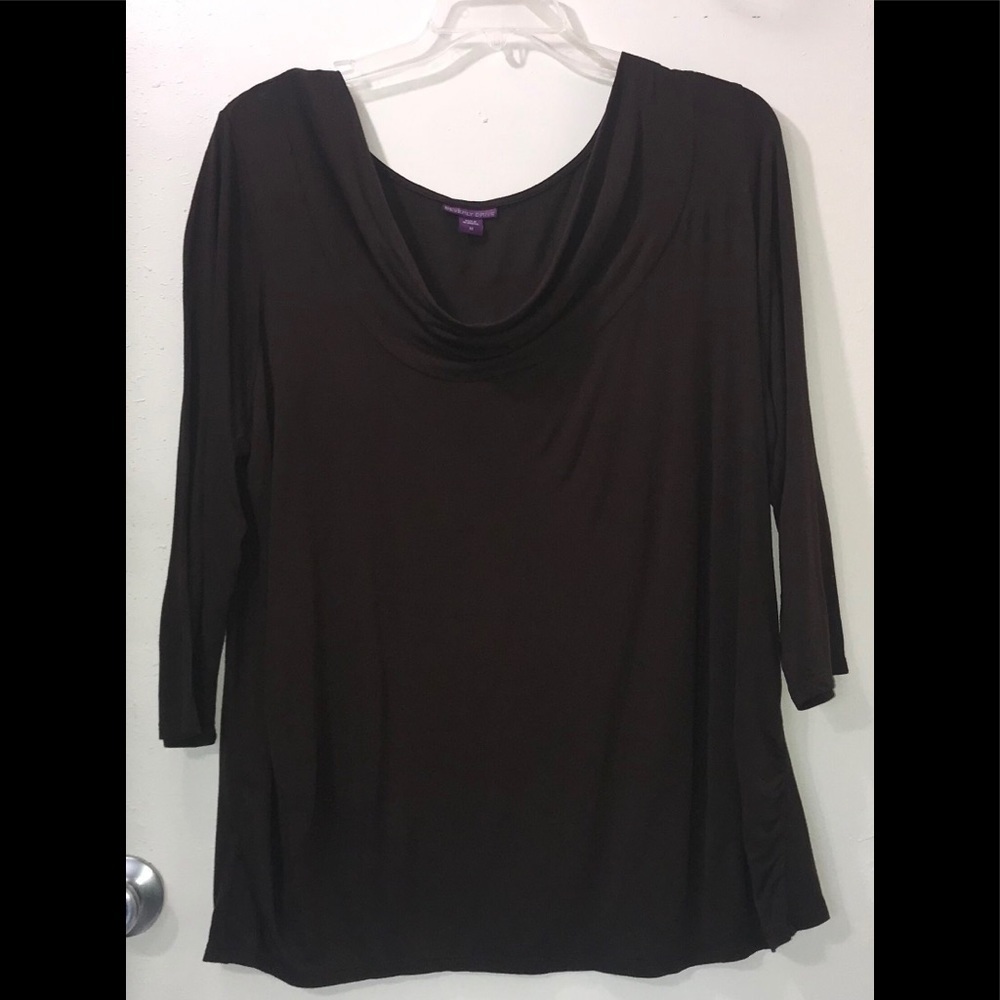 Beverly Drive Swoop Neck Top